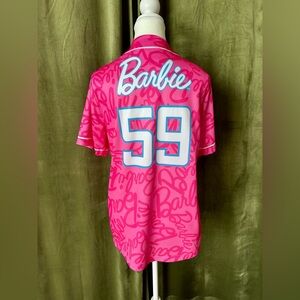Official BARBIE baseball jersey MIAMI Marlins Pink